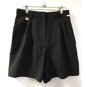 LIZGOLF Lightweight Comfortable High Waisted Black Golf Shorts Size 10 🤍